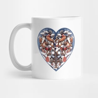 Shell Heart Mug